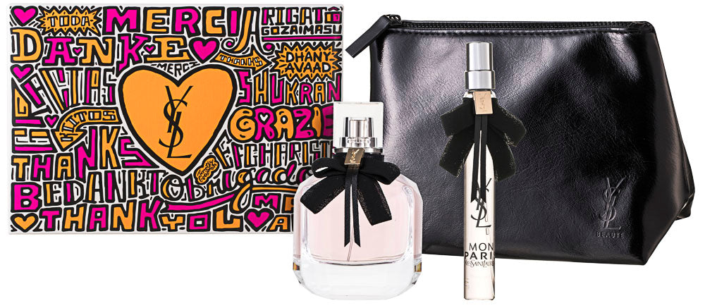 Yves Saint Laurent Mon Paris Eau de Parfum  Set 50 ml + 10 ml + Tasche