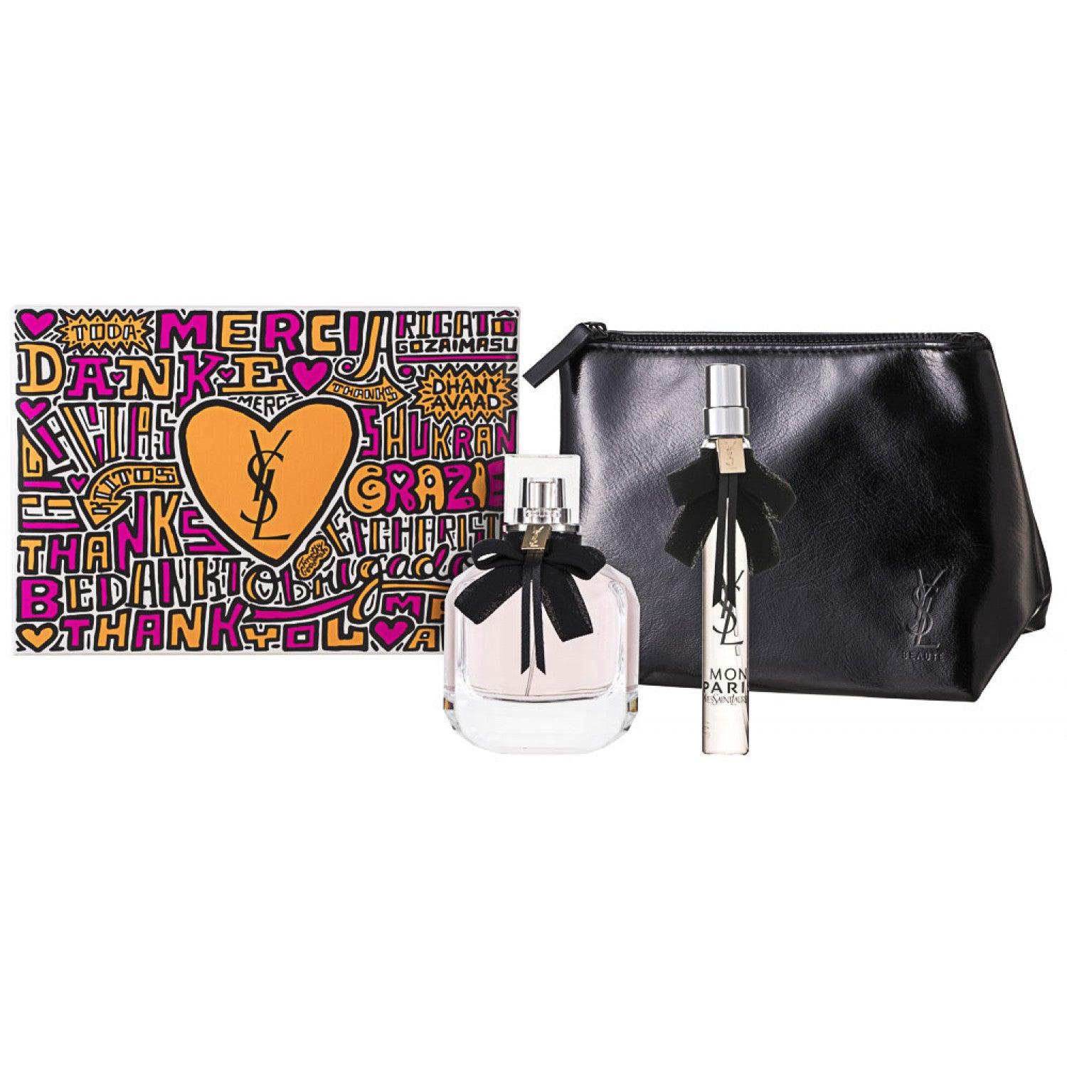 Yves Saint Laurent Mon Paris Eau de Parfum  Set 50 ml + 10 ml + Tasche