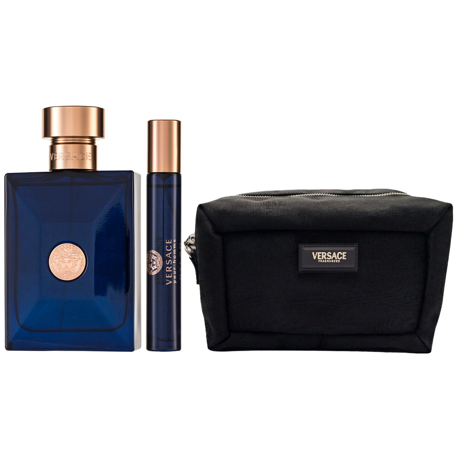 Versace Dylan Blue Pour Homme Eau de Toilette Set 100 ml + 10 ml + Tasche