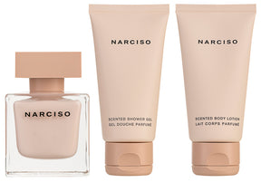 Narciso Rodriguez Narciso Poudrée Eau de Parfum  Set 50 ml + 50 ml Körperlotion + 50 ml Duschgel