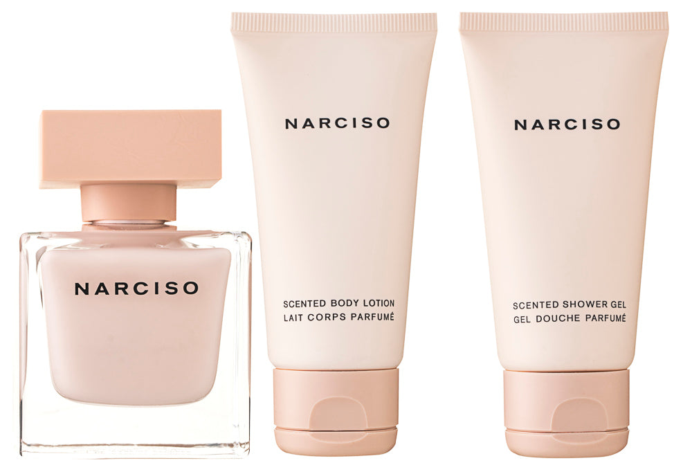 Narciso Rodriguez Narciso Poudrée Eau de Parfum  Set 50 ml + 75 ml Körperlotion + 75 ml Duschgel