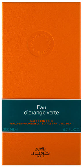 Hermès Eau d`Orange Verte Eau de Cologne  200 ml