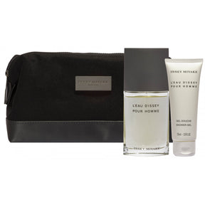 Issey Miyake L`Eau D`Issey Pour Homme Fraiche EDT Geschenkset EDT 100 ml + 75 ml Duschgel + Pouch