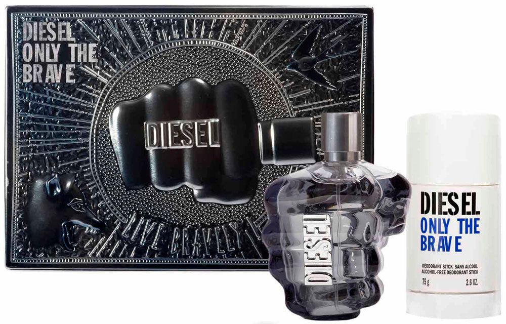 Diesel Only The Brave Eau de Toilette  Set 125 ml + 75 ml Deodoran Stick