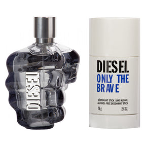Diesel Only The Brave Eau de Toilette  Set 125 ml + 75 ml Deodoran Stick