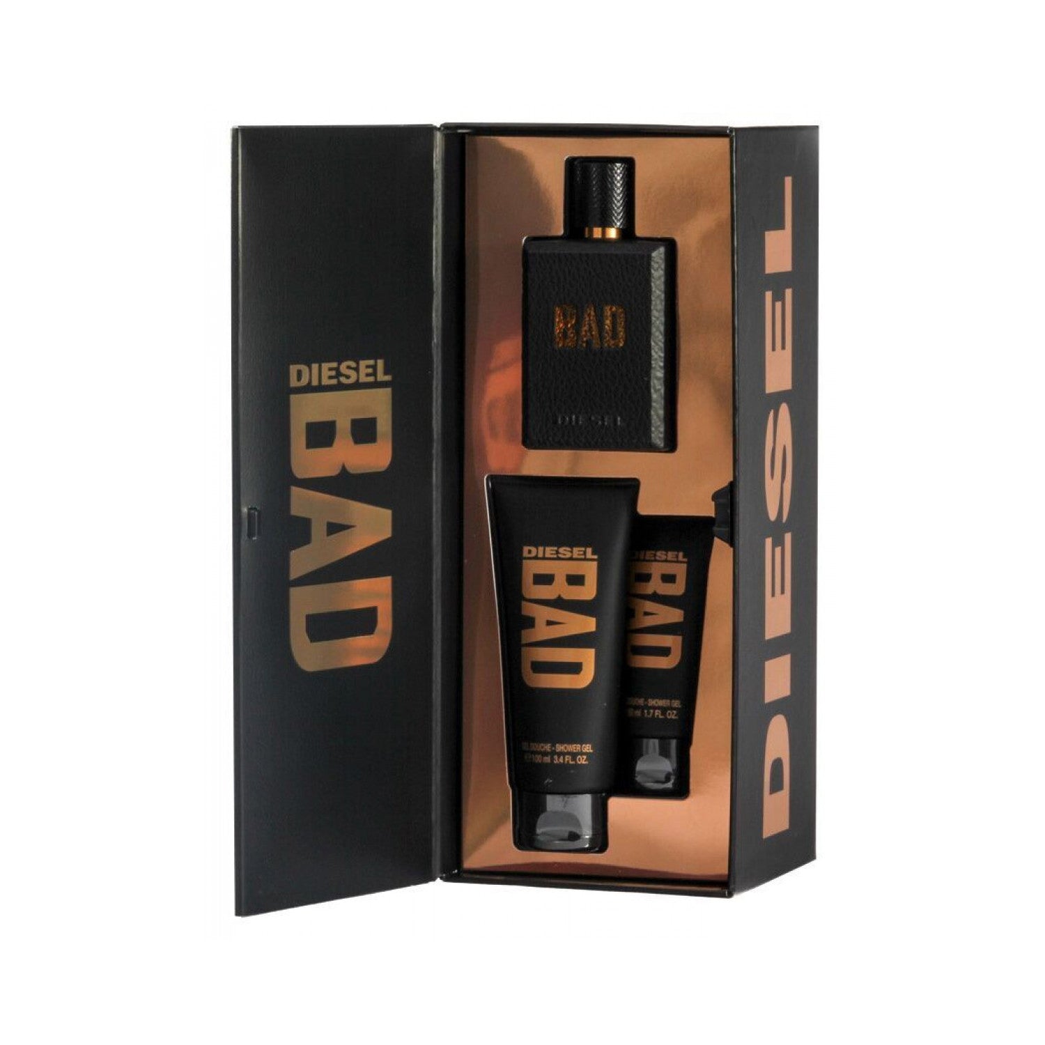 Diesel Bad EDT Geschenkset EDT 75 ml + 100 ml Duschgel + 50 ml Duschgel