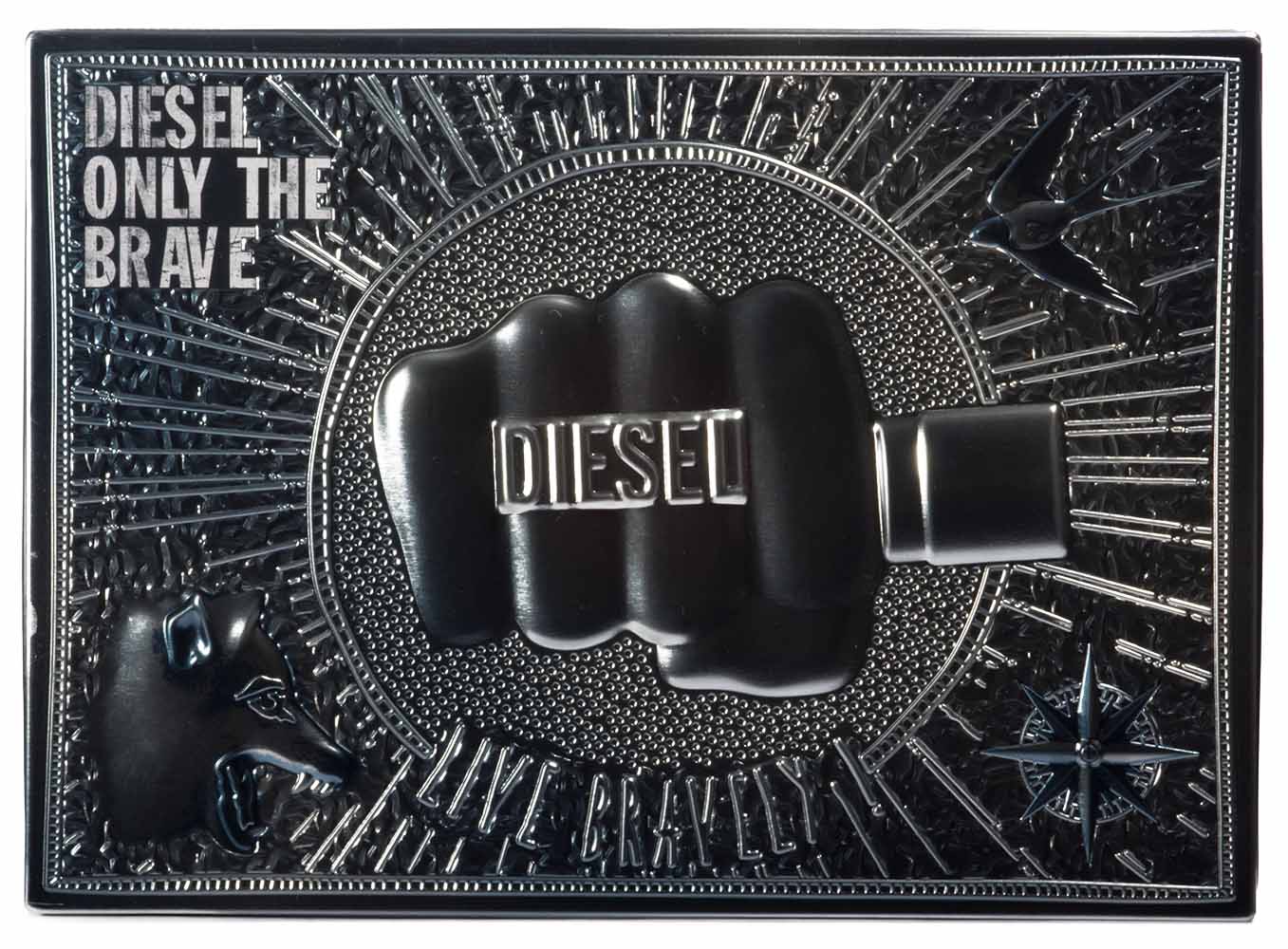 Diesel Only The Brave EDT Geschenkset EDT 125 ml + 75 ml Deodoran Stick
