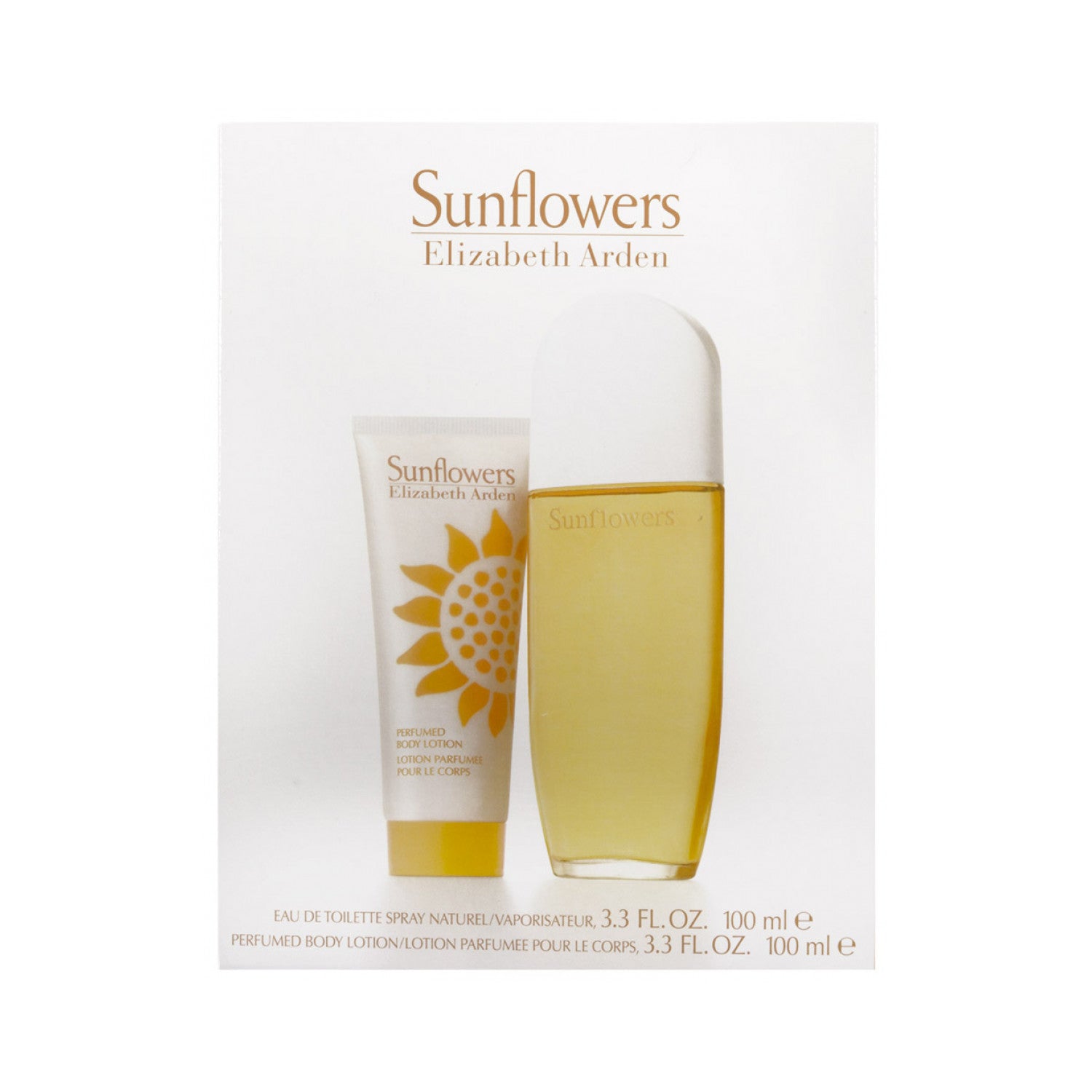 Elizabeth Arden Sunflowers EDT Geschenkset EDT 100 ml + 100 ml KörperLotion