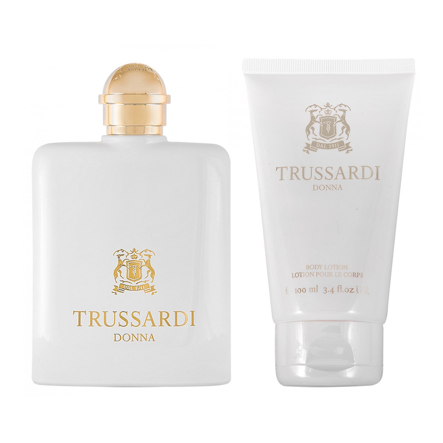 Trussardi Donna 2011 EDP Geschenkset EDP 100 ml + 100 ml Körperlotion + Tasche