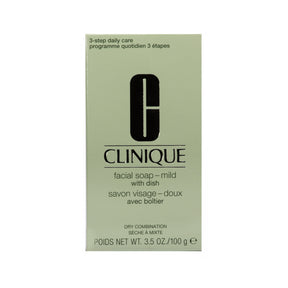 Clinique Facial Soap Mild With Dish 100 ml
