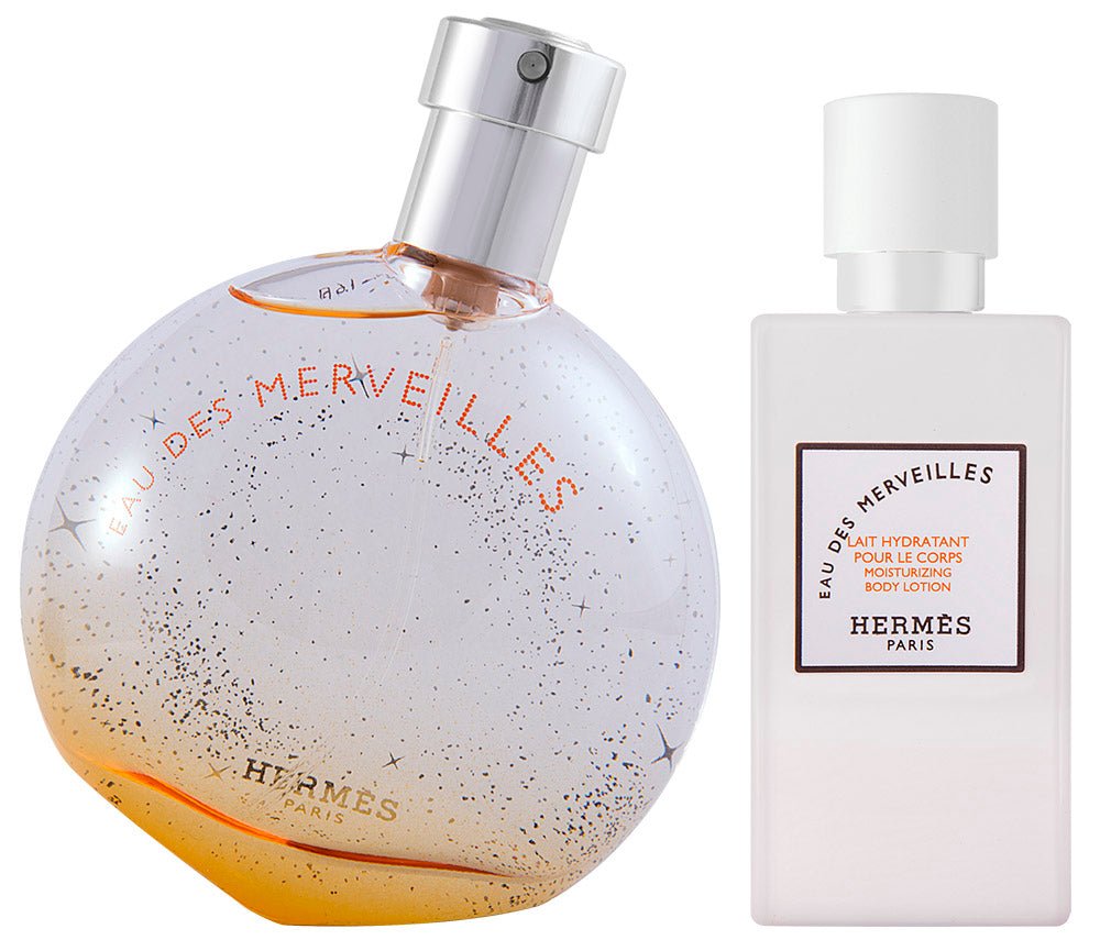 Hermès Eau Des Merveilles Eau de Toilette Set 50 ml + 40 ml Körperlotion