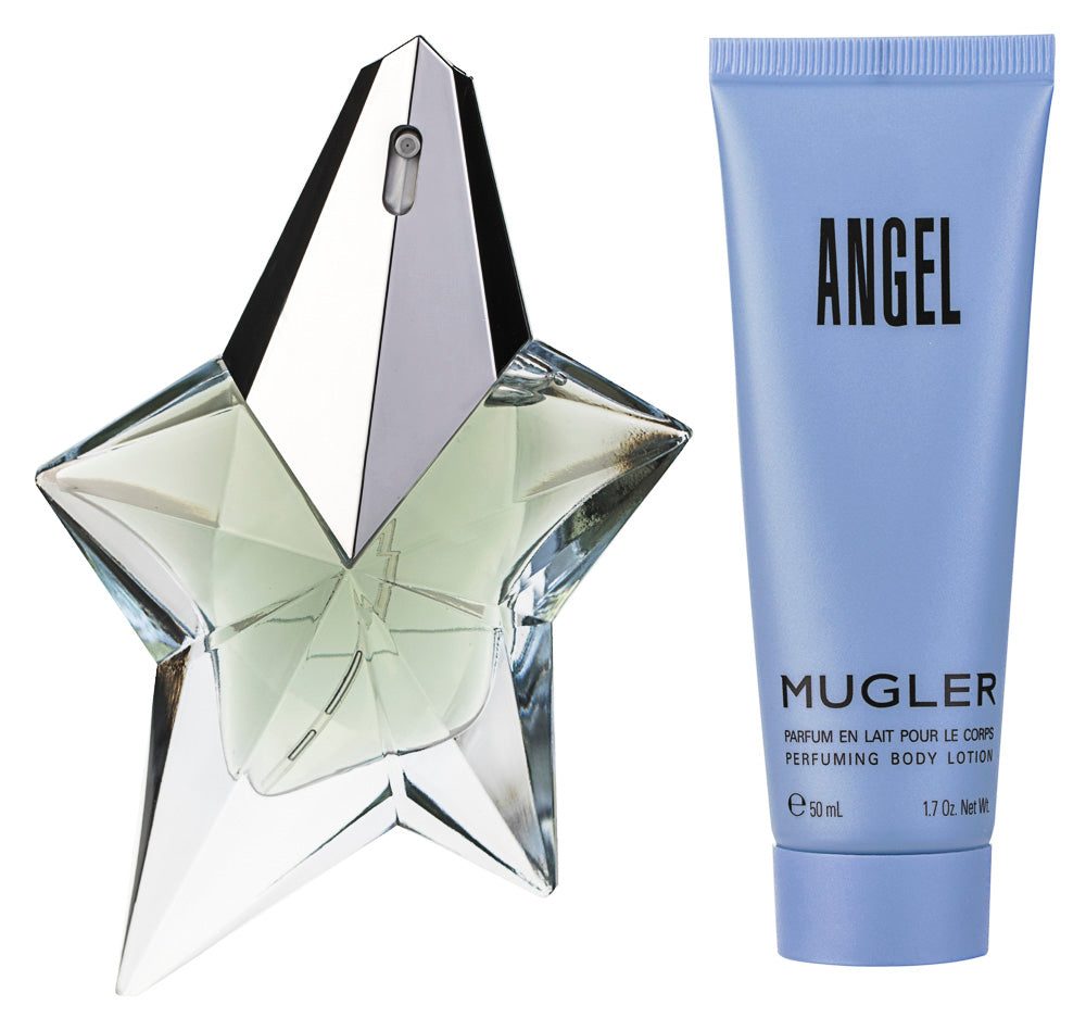 Mugler Angel EDP Geschenkset EDP 25 ml + 50 ml Körperlotion + Tasche