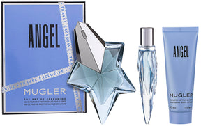 Mugler Angel EDP Geschenkset EDP 50 ml Nachfüllbar + EDP 10 ml Nachfüllbar + 50 ml Körperlotion