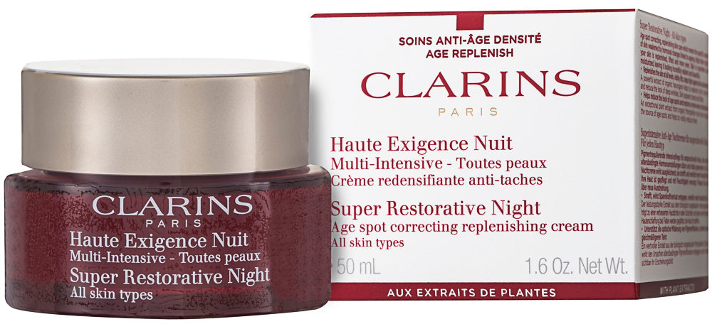 Clarins Haute Exigence Nuit Super Restorative All Skin Types Nachtcreme 50 ml