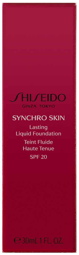Shiseido Synchro Skin Lasting Liquid Foundation  30 ml / Neutral 3