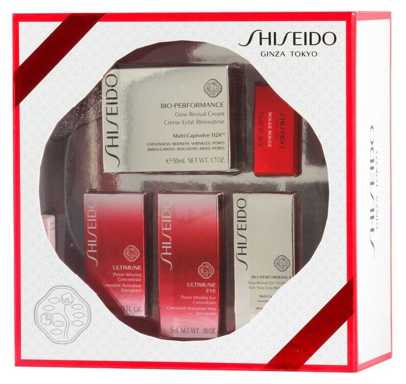 Shiseido Bio-Performance Glow Revival Cream Geschenkset 5 Stk.
