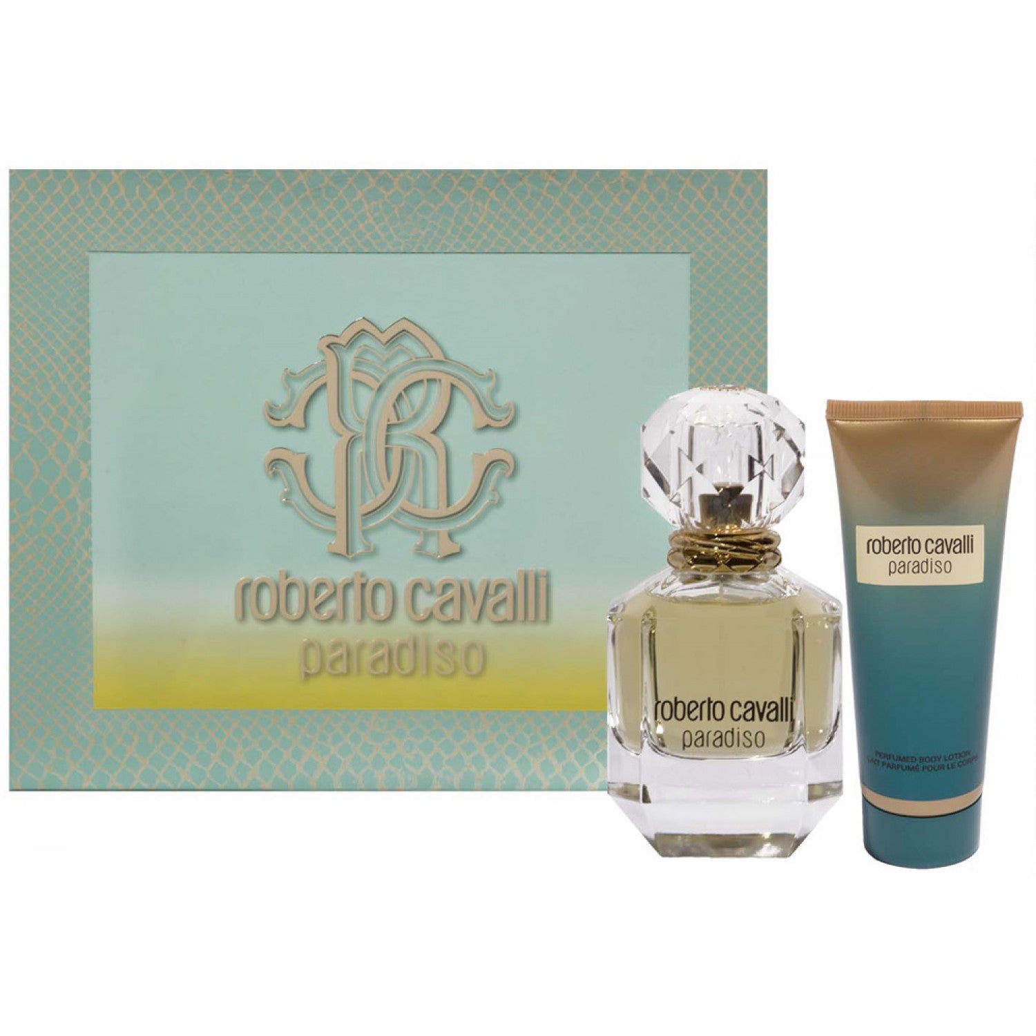 Roberto Cavalli Paradiso EDP Geschenkset EDP 50 ml + 75 ml Körperlotion
