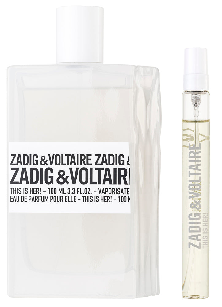 Zadig & Voltaire This is Her EDP Geschenkset EDP 100 ml + EDP 10 ml