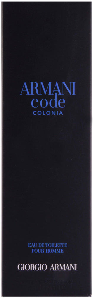 Giorgio Armani Code Colonia Eau de Toilette 125 ml