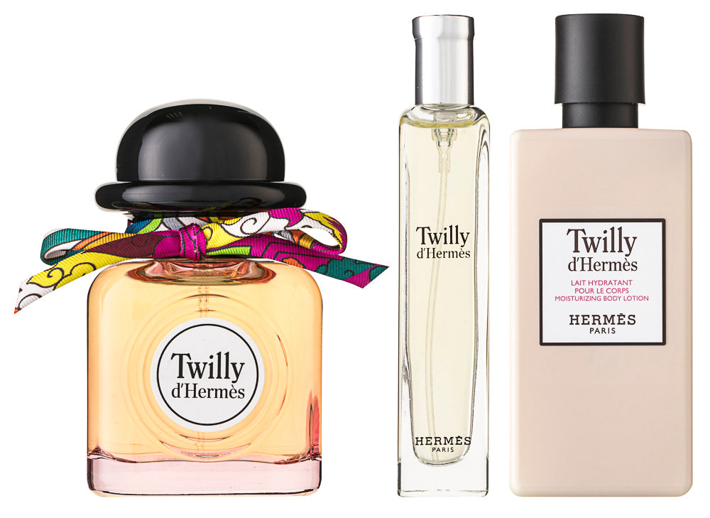 Hermès Twilly d`Hermes Eau de Parfum Set 85 ml + 15 ml + 80 ml Körperlotion