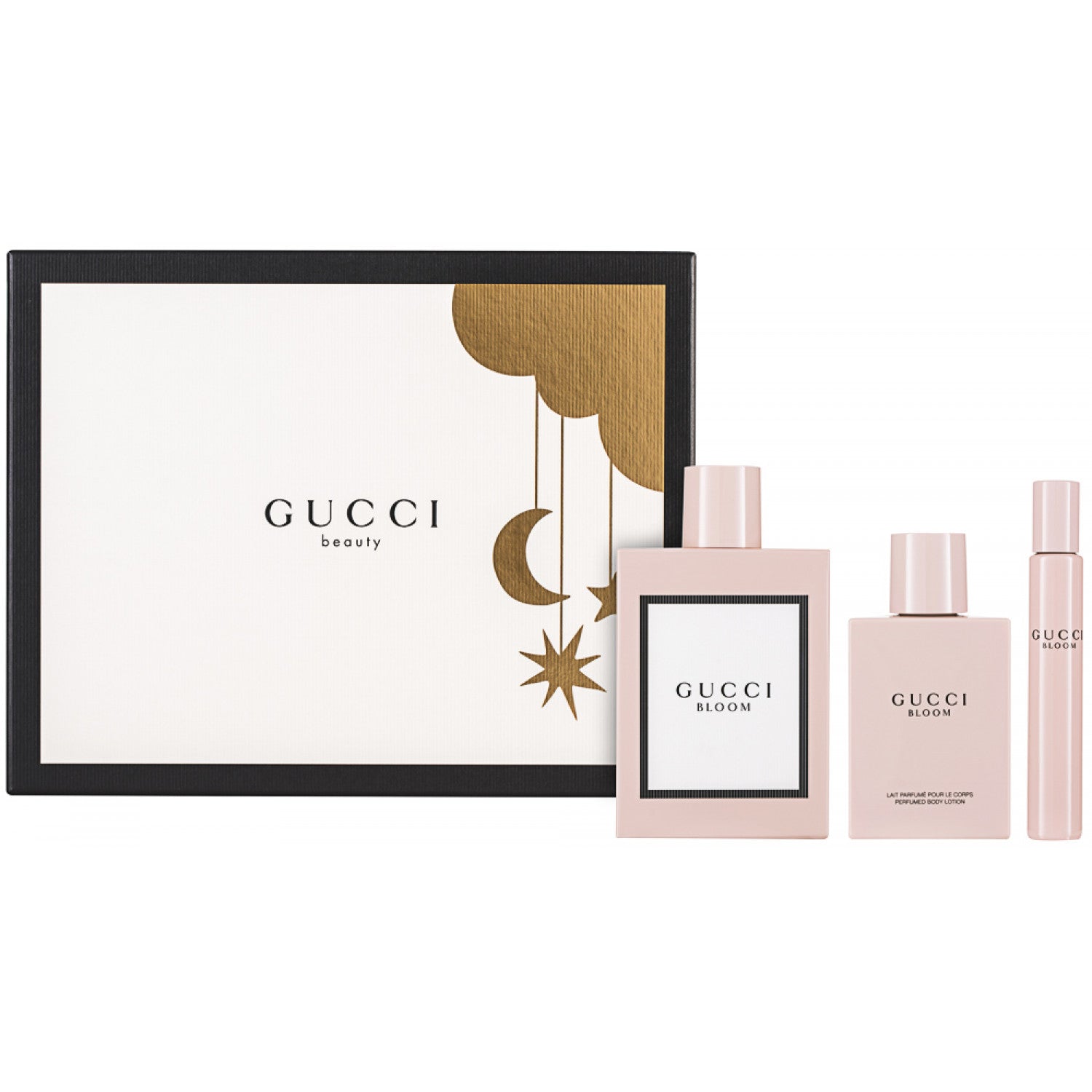 Gucci Gucci Bloom Eau de Parfum Set 100 ml + 100 ml Körperlotion + EDP 7.4 ml