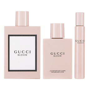 Gucci Gucci Bloom Eau de Parfum Set 100 ml + 100 ml Körperlotion + 7.4 ml Roller Ball