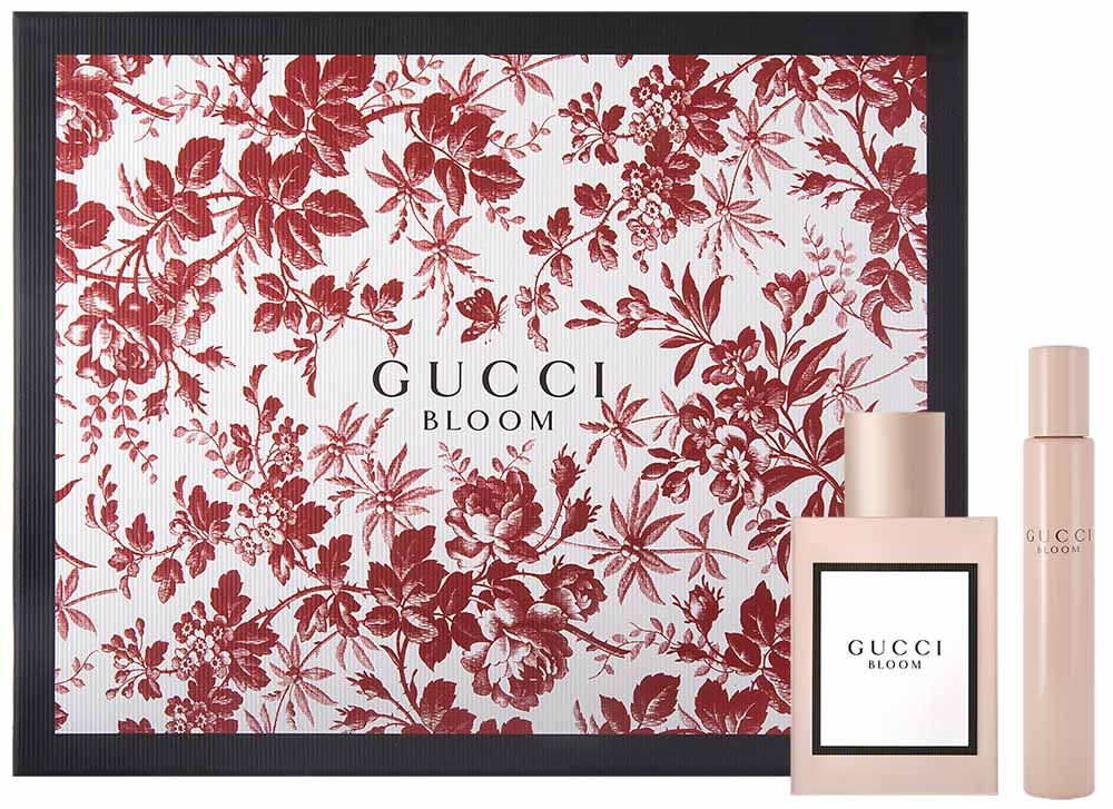 Gucci Gucci Bloom Eau de Parfum Set 100 ml + 100 ml Körperlotion + 7.4 ml Roller Ball