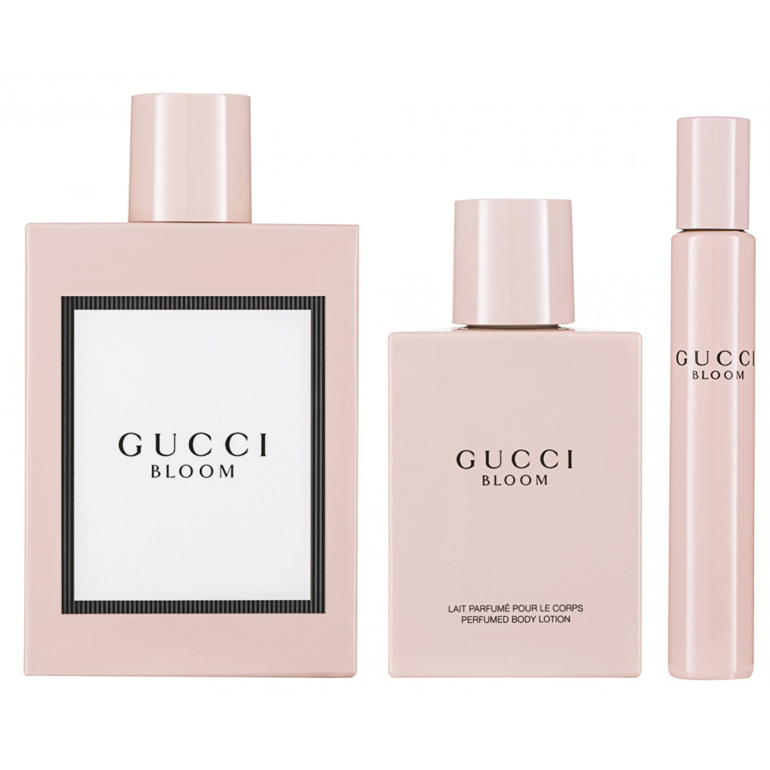 Gucci Gucci Bloom Eau de Parfum Set 100 ml + 100 ml Körperlotion + EDP 7.4 ml