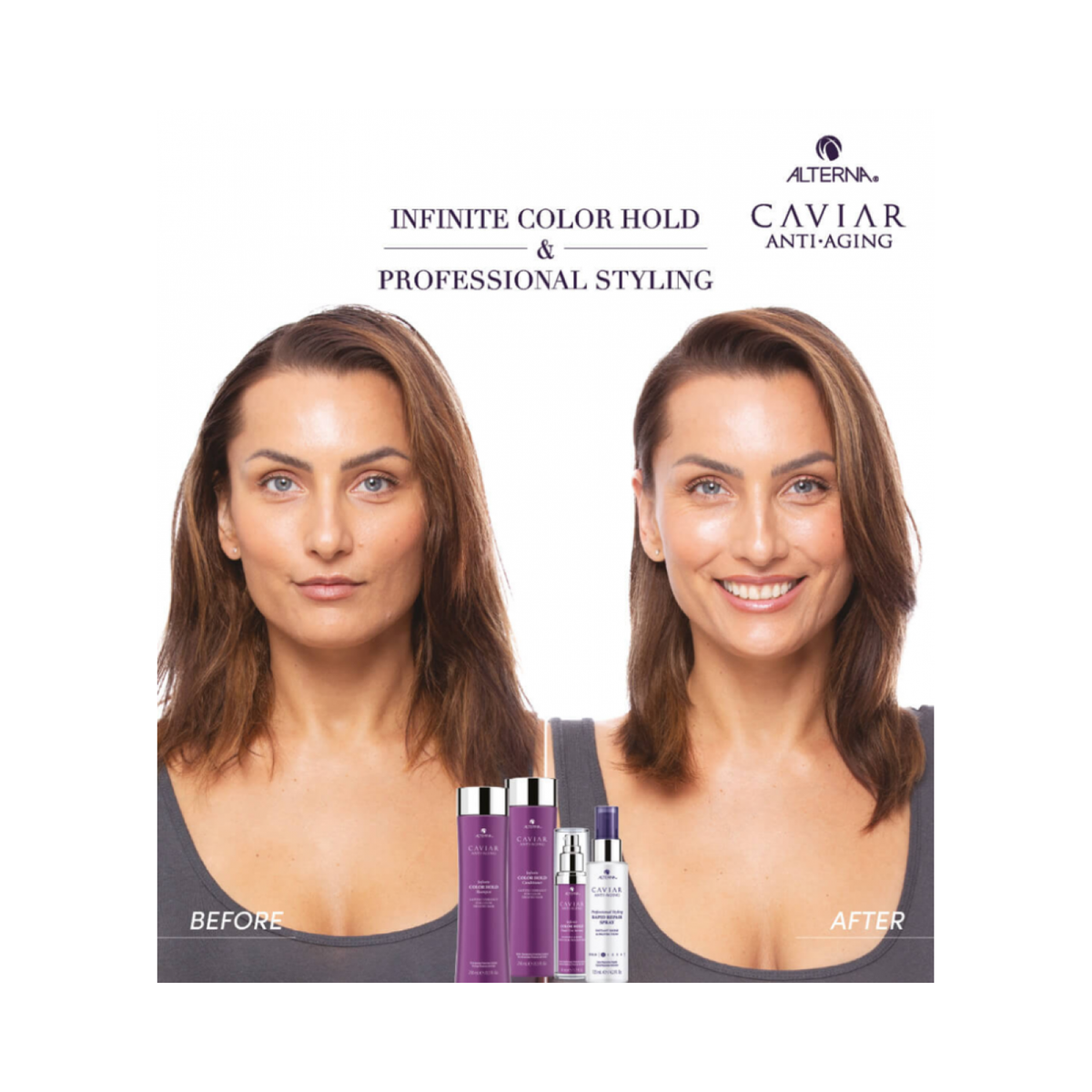 Alterna Caviar Anti-Aging Infinite Color Hold Vibrancy Serum Dual Use Booster