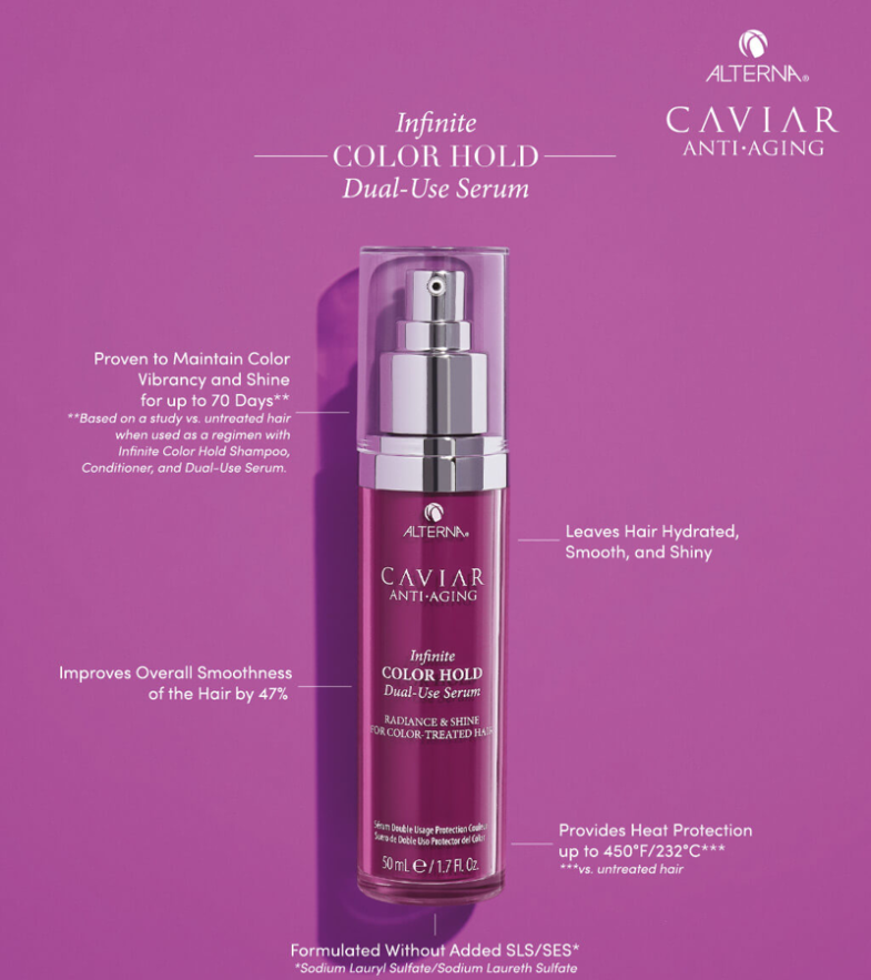 Alterna Caviar Anti-Aging Infinite Color Hold Vibrancy Serum Dual Use Booster