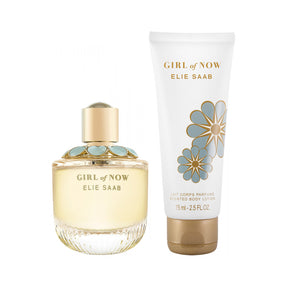 Elie Saab Girl of Now EDP Geschenkset EDP 50 ml + 75 ml Körperlotion + Tasche