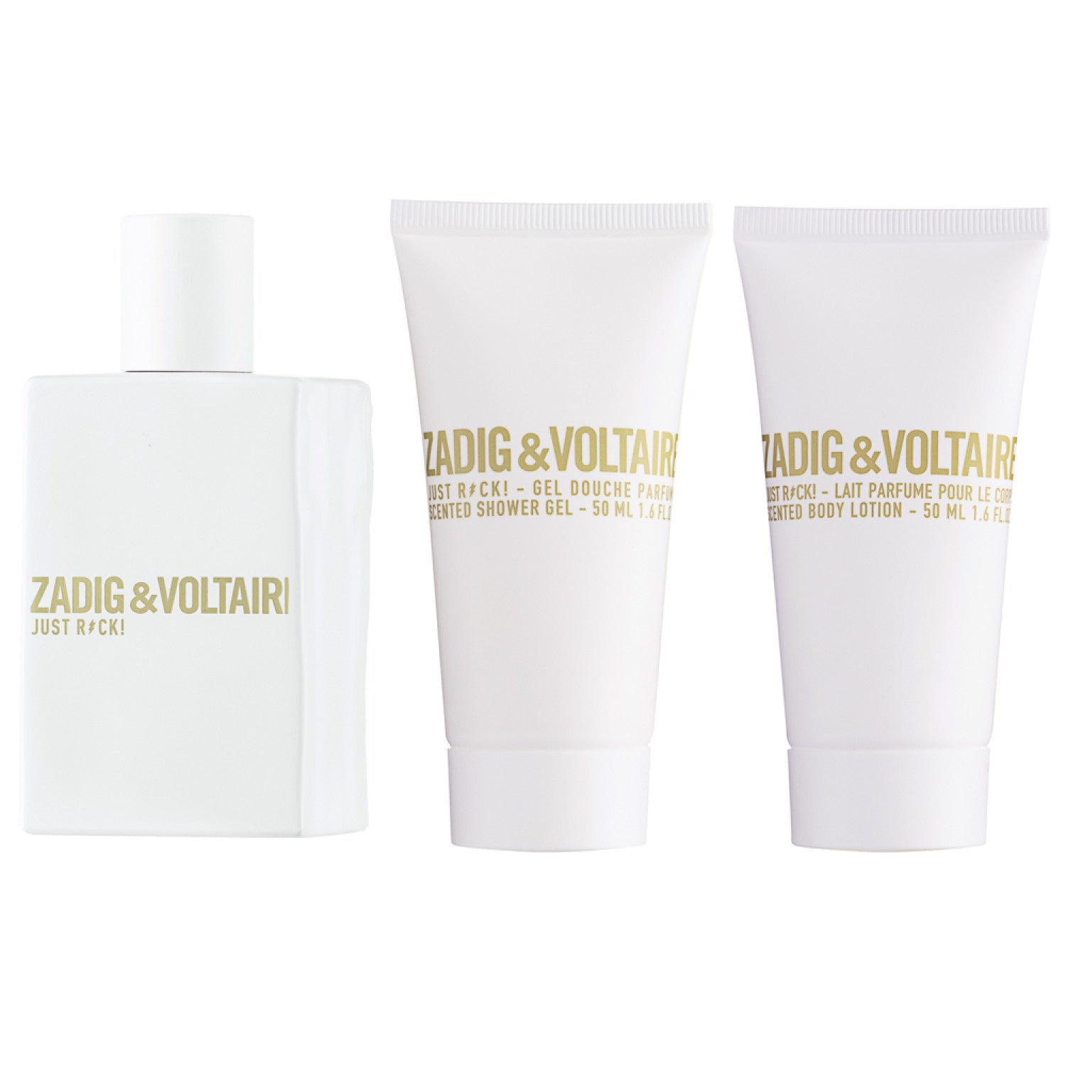 Zadig & Voltaire Just Rock! for Her EDP Geschenkset EDP 50 ml + 50 ml Körperlotion + 50 ml Duschgel