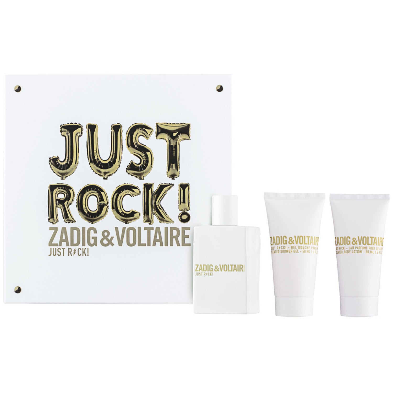 Zadig & Voltaire Just Rock! for Her EDP Geschenkset EDP 50 ml + 50 ml Körperlotion + 50 ml Duschgel