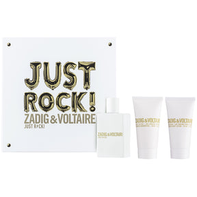 Zadig & Voltaire Just Rock! for Her EDP Geschenkset EDP 50 ml + 50 ml Körperlotion + 50 ml Duschgel