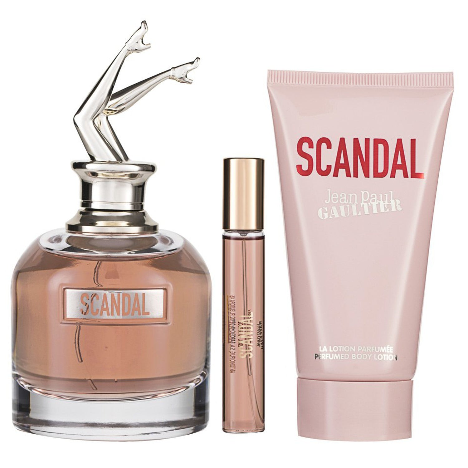Jean Paul Gaultier Scandal Eau de Parfum Set 80 ml + 10 ml + 75 ml Körperlotion