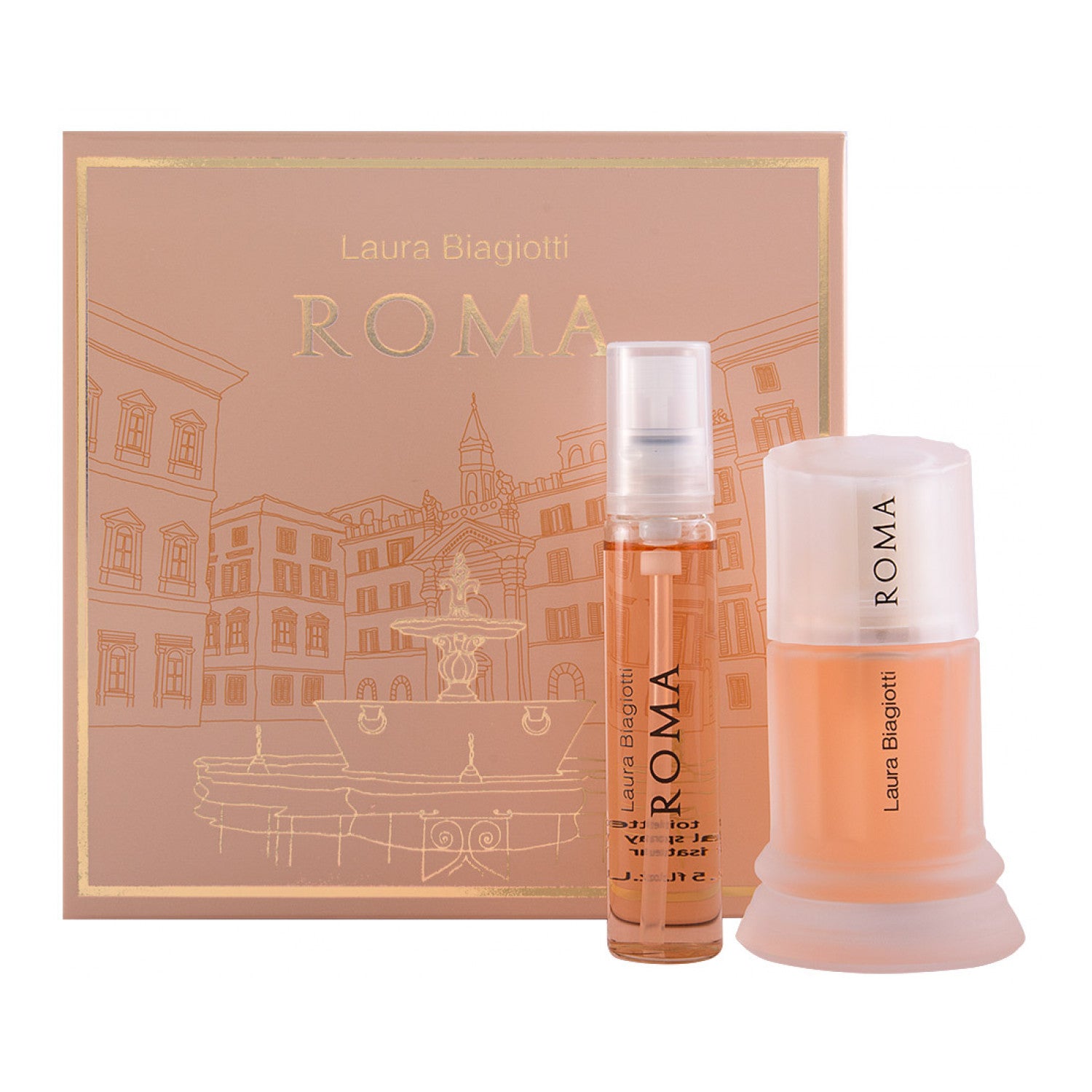 Laura Biagiotti Roma EDT Geschenkset EDT 25 ml + 15 ml
